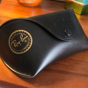 Ray-Ban black sunglass case